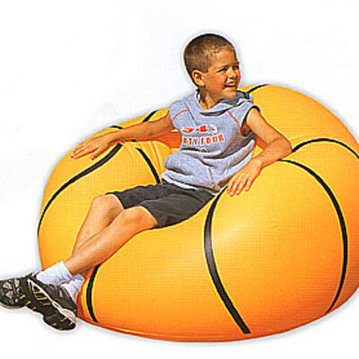 Fotelja u obliku košarkaške lopte - Bestway 75033