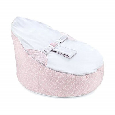 BabyJem Ležaljka lazy bag za bebe -  fotelja za decu Bean Bed Fluffy pink 43485