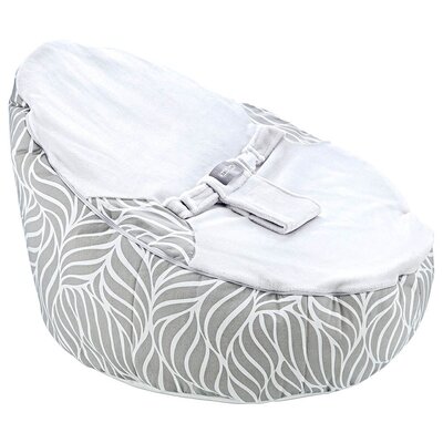 BabyJem Ležaljka lazy bag za bebe -  fotelja za decu Bean Bed Fluffy grey 93480