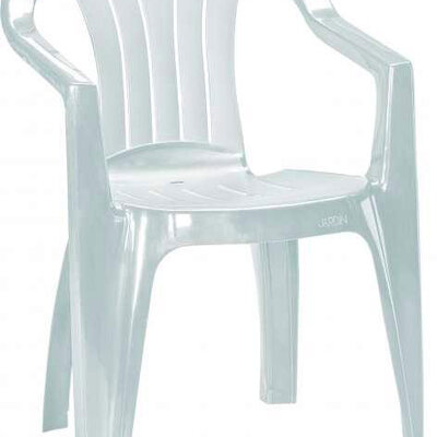 Jardin Sicilia Plastična Fotelja Bela