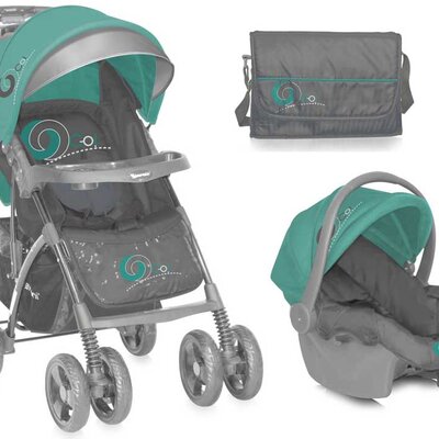 Bertoni Lorelli 2u1 Dečja Kolica Rio Green&Grey 10020641543