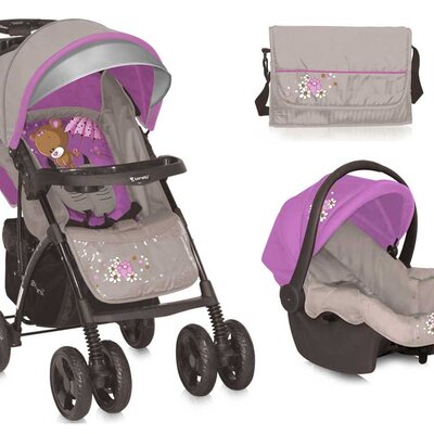 Bertoni Lorelli 2u1 Dečja Kolica Rio Beige&Rose 10020641546