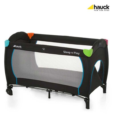 Hauck Prenosivi krevetac Sleep-n-Play Go Plus Multi Black 5170145