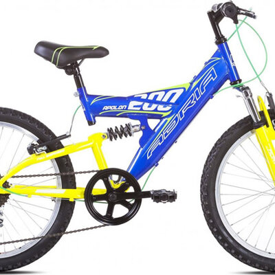 Dečiji bicikl Adria Apolon 20/6HT plavo žuta 914235-14