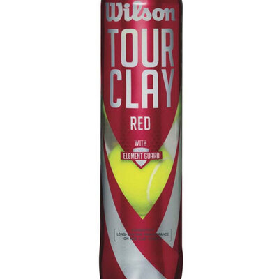 Loptice za tenis Wilson Tour Clay Red WRT110800