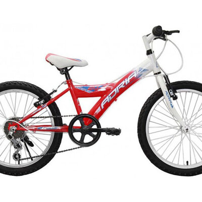 Dečiji bicikl Adria Adonis 20/6HT belo crvena 914165-11