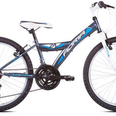 Dečiji bicikl Adria Heracles 24/18HT bela siva 914176-11