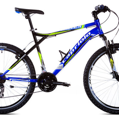 Bicikl Capriolo Adrenalin 26/21HT crno plavo zeleno 914431-22 ram 22