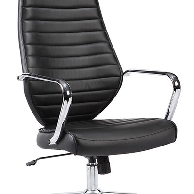 Radna Kancelarijska Fotelja Cambridge ECO Crna