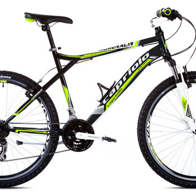 Bicikl Capriolo Adrenalin 26/21HT crno zeleno 914430-22 ram 22