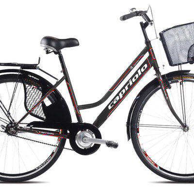 Bicikl Capriolo Amsterdam Lady 28HT grafit crvena 914282-18