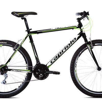 Bicikl Capriolo Attack 26/21AL crno zelena 914560-22