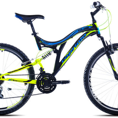 Bicikl Capriolo CTX 260 26/18HT crno neon zelena 913351-18