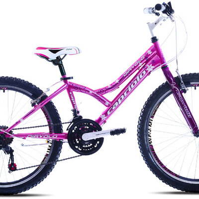 Bicikl Capriolo Diavolo 400 24/18HT pink ljubičasta 914304-13