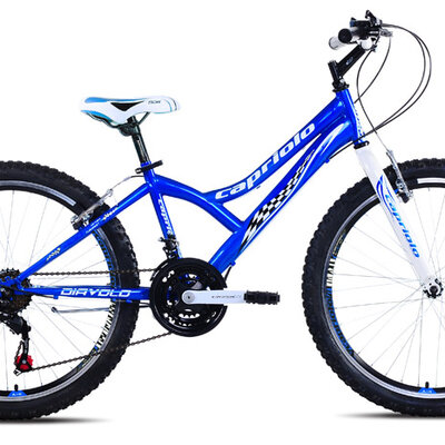 Bicikl Capriolo Diavolo 400 24/18HT plavo crna 914302-13