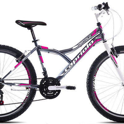 Bicikl Capriolo Diavolo 600 26/18HT sivo pink 914316-17