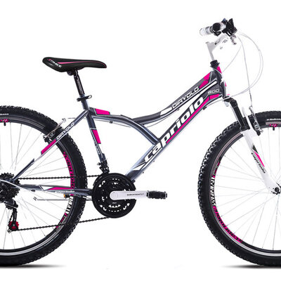 Bicikl Capriolo Diavolo 600 FS 26/18HT sivo pink 914312-19