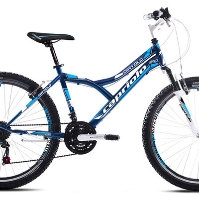 Bicikl Capriolo Diavolo 600 FS 26/18HT plavo 914311-19