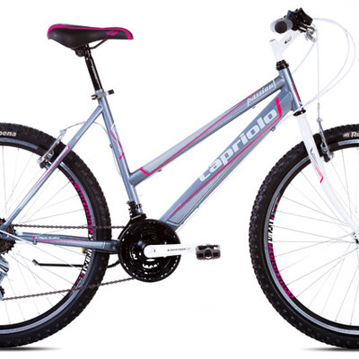 Bicikl Capriolo Passion Lady 26/18HT siva pink 914382-19