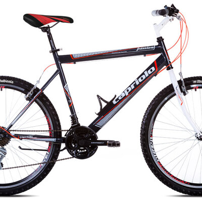 Bicikl Capriolo Passion Man 26/18HT crno crvena 914371-23