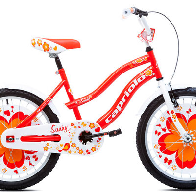 Dečiji bicikl Capriolo Sunny 20HT belo crveno oranž 914111-20