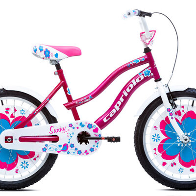 Dečiji bicikl Capriolo Sunny 20HT belo ljubičasto plavo 914110-20