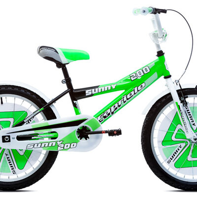 Dečiji bicikl Capriolo Sunny 20HT belo zeleno crno 914113-20