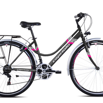 Bicikl Capriolo Sunrise Tour Lady 28/18HT pink grafit 915591-19