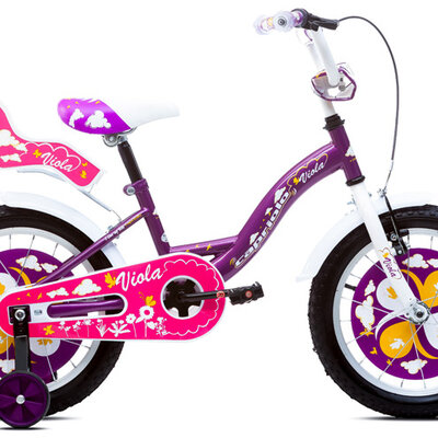 Dečiji bicikl Capriolo Viola 16HT belo ljubičasta 914109-16