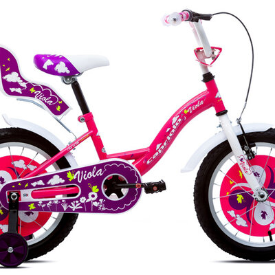 Dečiji bicikl Capriolo Viola 16HT belo pink 914108-16