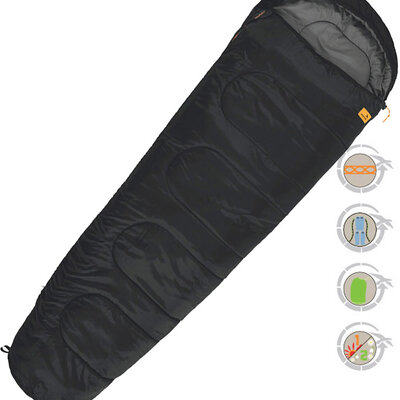 Vreća za spavanje Easy Camp Cosmos Black 240050