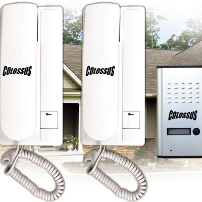 Zvono sa duplim interfonom i daljinskim otključavanjem CSS-173