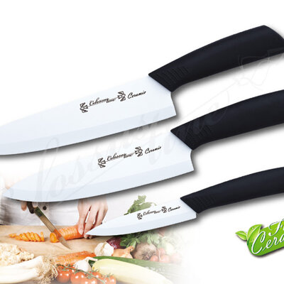 Set noževa sa keramičkom oštricom CL-34