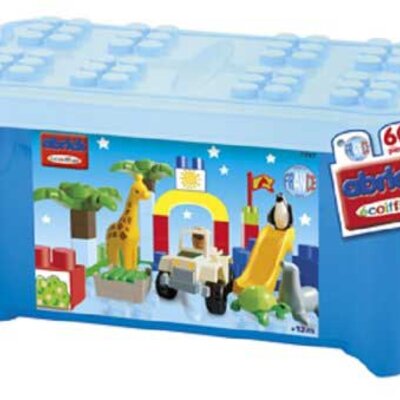 Ecoiffier Abrick Plava kantica sa kockama Zoo SM7747