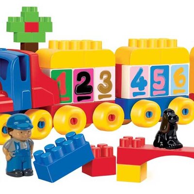 Ecoiffier Abrick Kocke Vozić sa brojevima SM003244