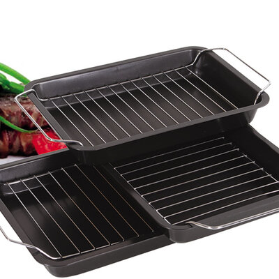 Set tepsija sa gril rešetkama CSS-5520