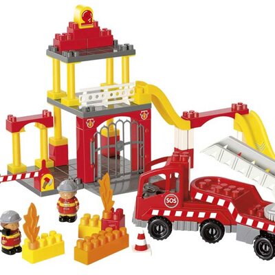 Ecoiffier Abrick Kocke Vatrogasna stanica SM003149