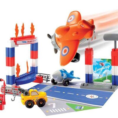 Ecoiffier Abrick Kocke Pista i avion SM003086