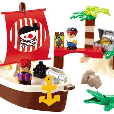 Ecoiffier Abrick Kocke Gusarski brod SM003179