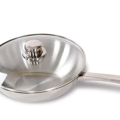 Wok sa staklenim poklopcem CL-119