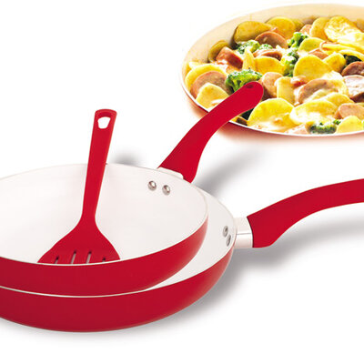 Set tiganja sa spatulom i keramičkim premazom CL-153