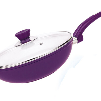 Wok sa poklopcem i keramičkim premazom CL-155