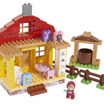 Play Big Kocke Maša i Medved - Mašina kuća SB57096