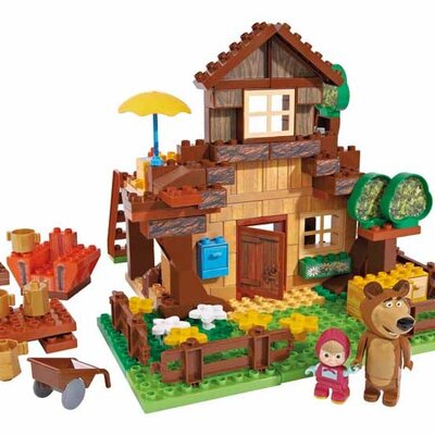 Play Big Kocke Maša i Medved - Medina kuća SB57098