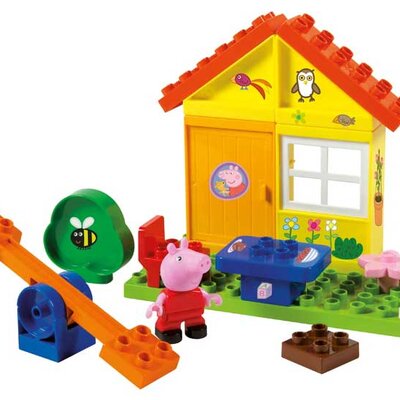 PlayBIG Kocke Pepa Prase - Baštenska kućica SB57073