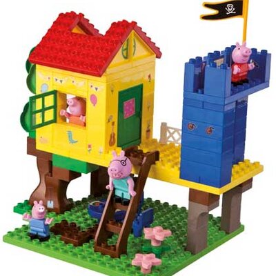 PlayBIG Kocke Pepa Prase - Kućica na drvetu SB57077