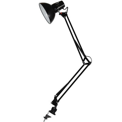 Stona tehnička lampa sa stegom EL7944 crna