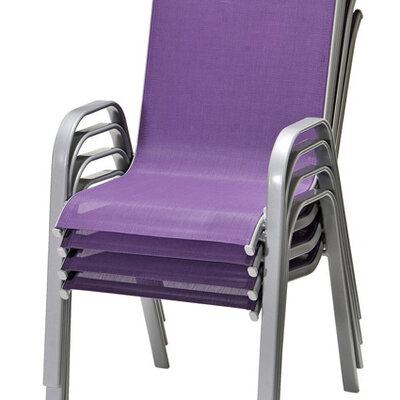 Baštenska stolica Lagard ljubičasta 1 kom.