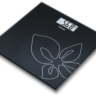 Beurer digitalna vaga GS-27, Black Flower