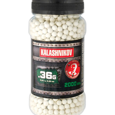 Airsoft municija Kalashnikov Kuglice 0.36g 6mm 2000 123700 3851
